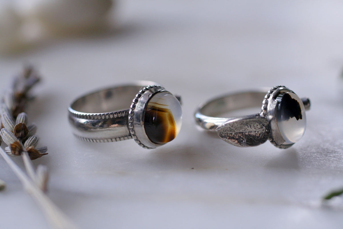 Montana Agate Rings – Corina Lunita