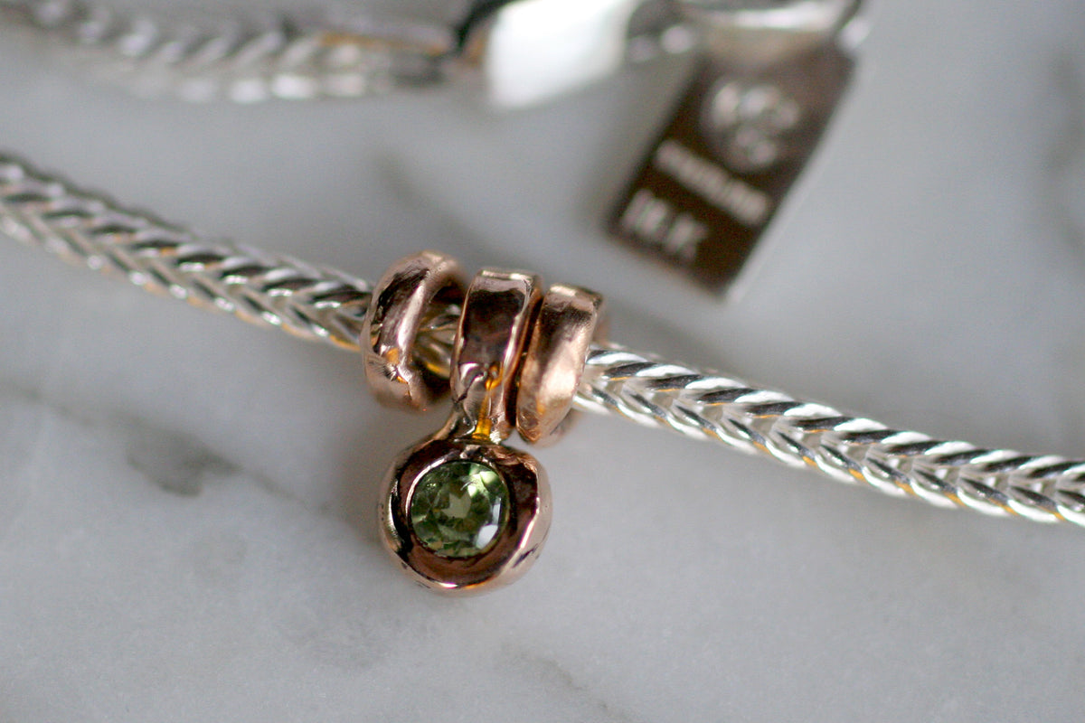 Pandora peridot online necklace