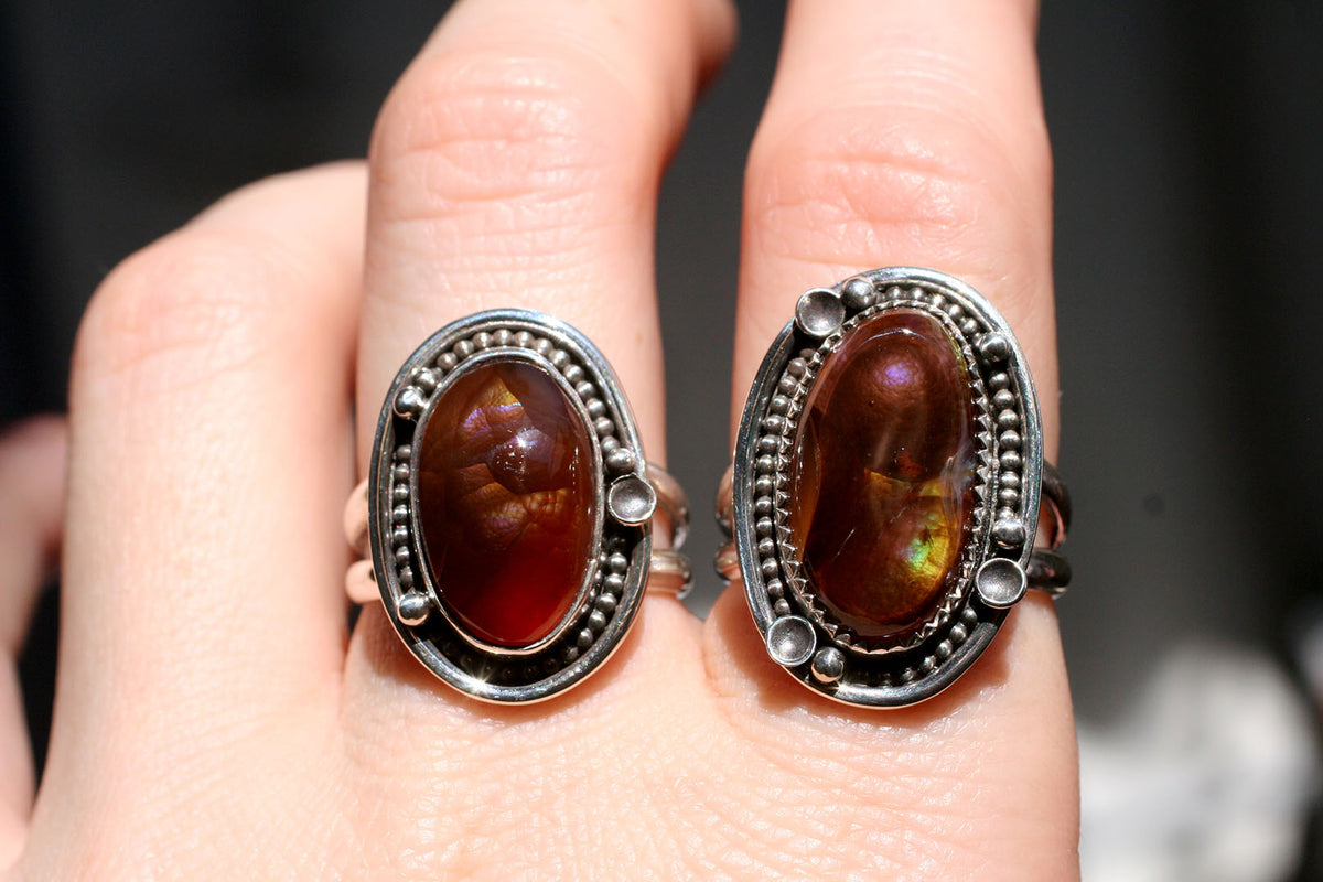 Fire Agate Rings – Corina Lunita