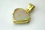Celestial Teardrop Opal Pendant