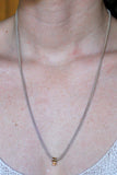 18kt Sapphire Charm Necklace
